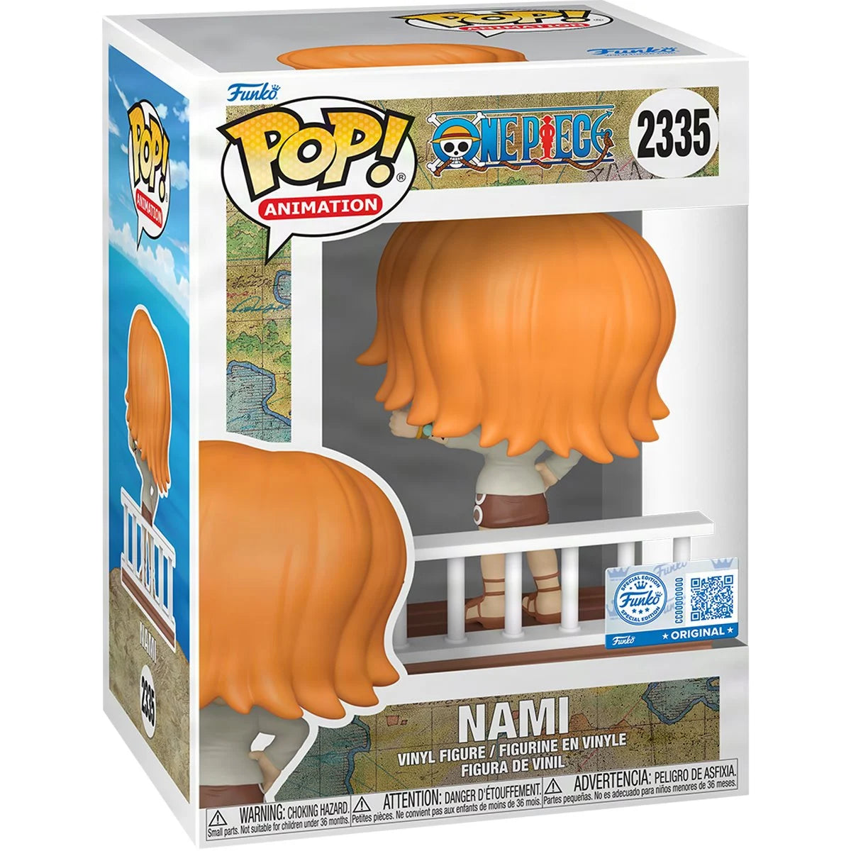 Pop Animation One Piece Straw Hat Pirates Nami Figure