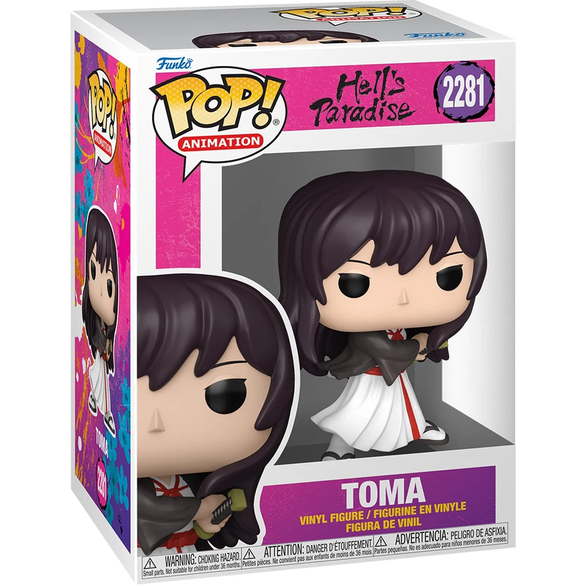Pop Anime Hells Paradise Toma Figure