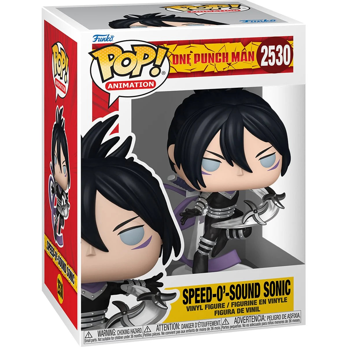 Pop Anime One Punch Man Speed-O'-Sonic Figure
