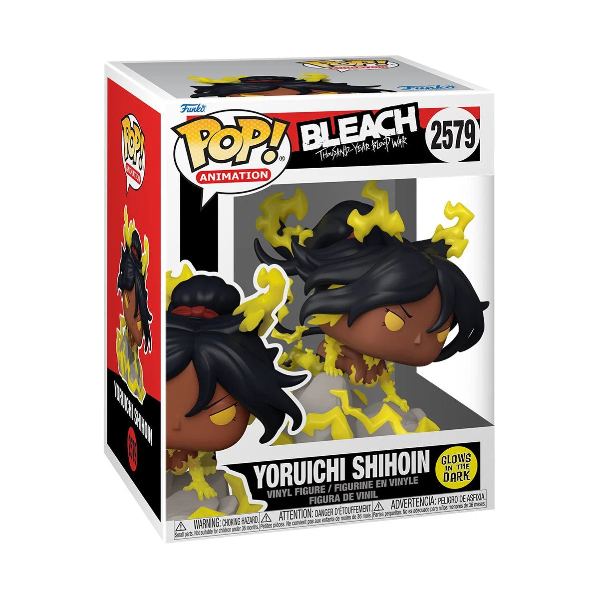 Pop Animation Bleach: Thousand Year Blood War Yoruichi Shihoin Glow-in-the-Dark Premium Figure