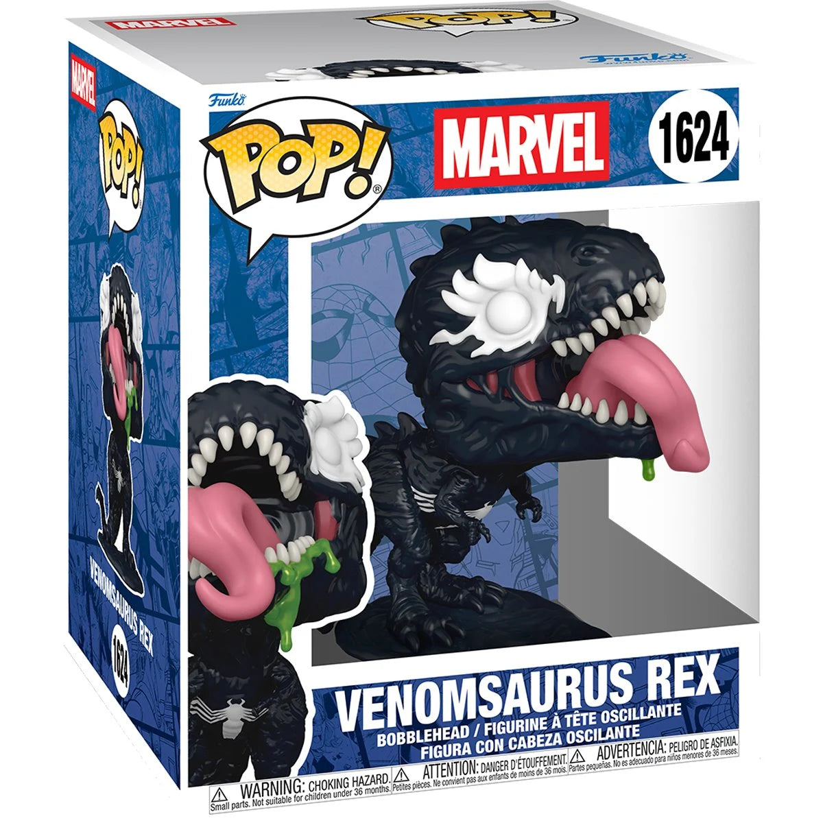 Pop Marvel Venom Comics Venomsaurus Rex Super 5 3/4-Inch Figure