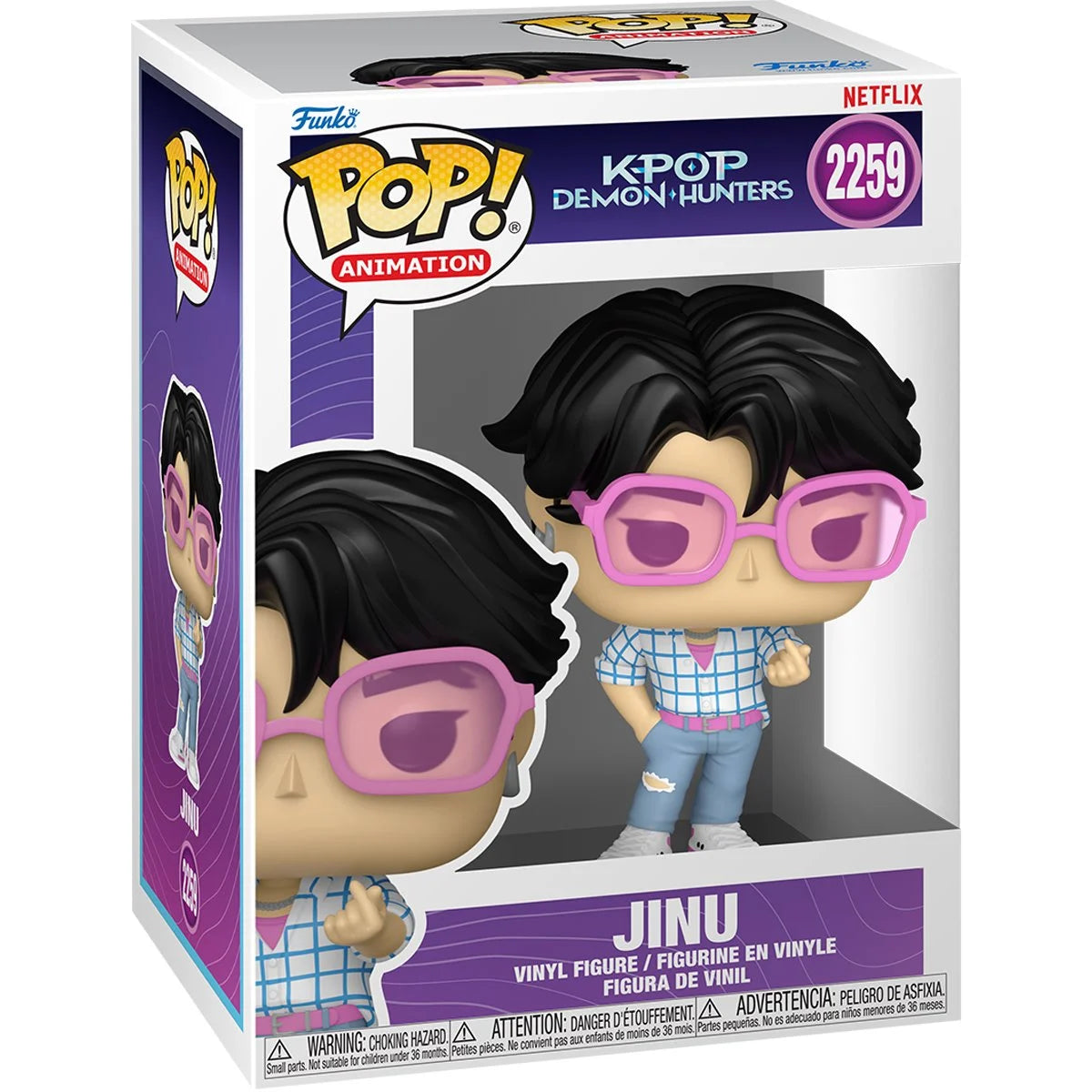 Pop Animation KPop Demon Hunters Jinu Figure