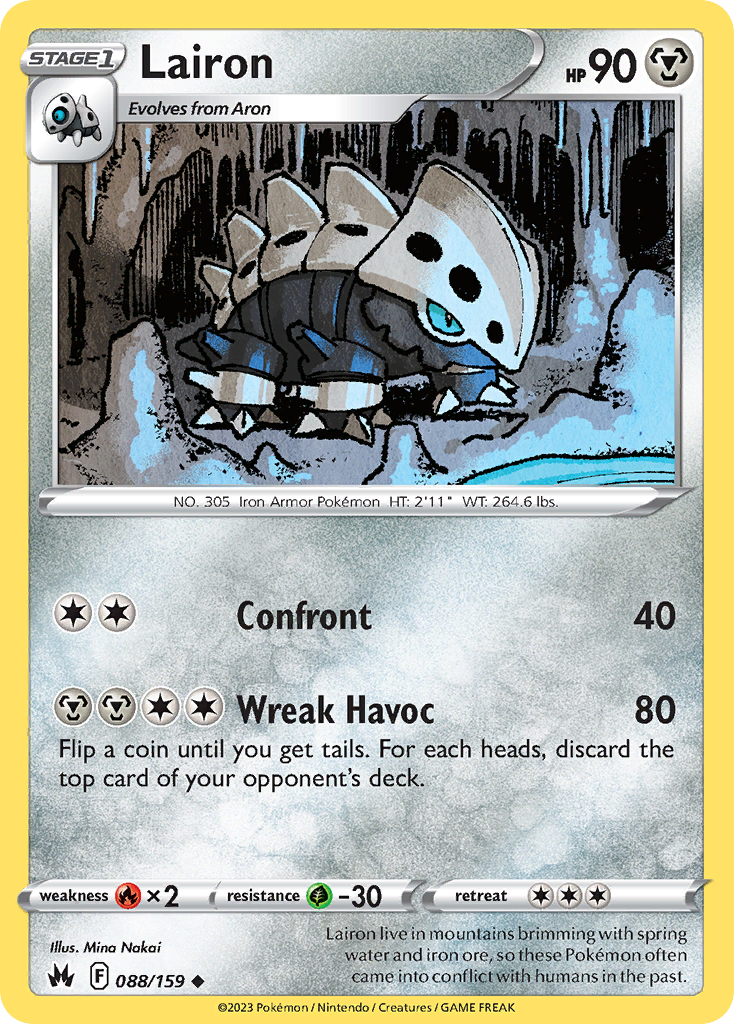 Lairon - 088/159 - Reverse Holofoil