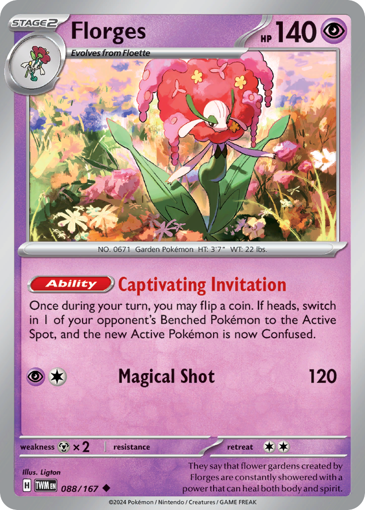 Florges - 088/167 - Reverse Holofoil