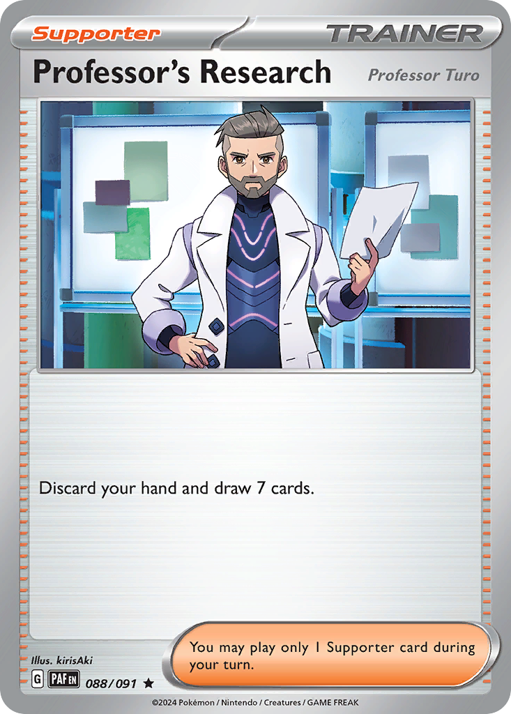 Professor's Research  - 088/091 - Reverse Holofoil