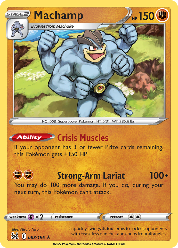 Machamp - 088/196 - Reverse Holofoil