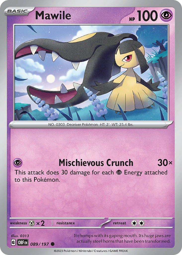 Mawile  - 089/197