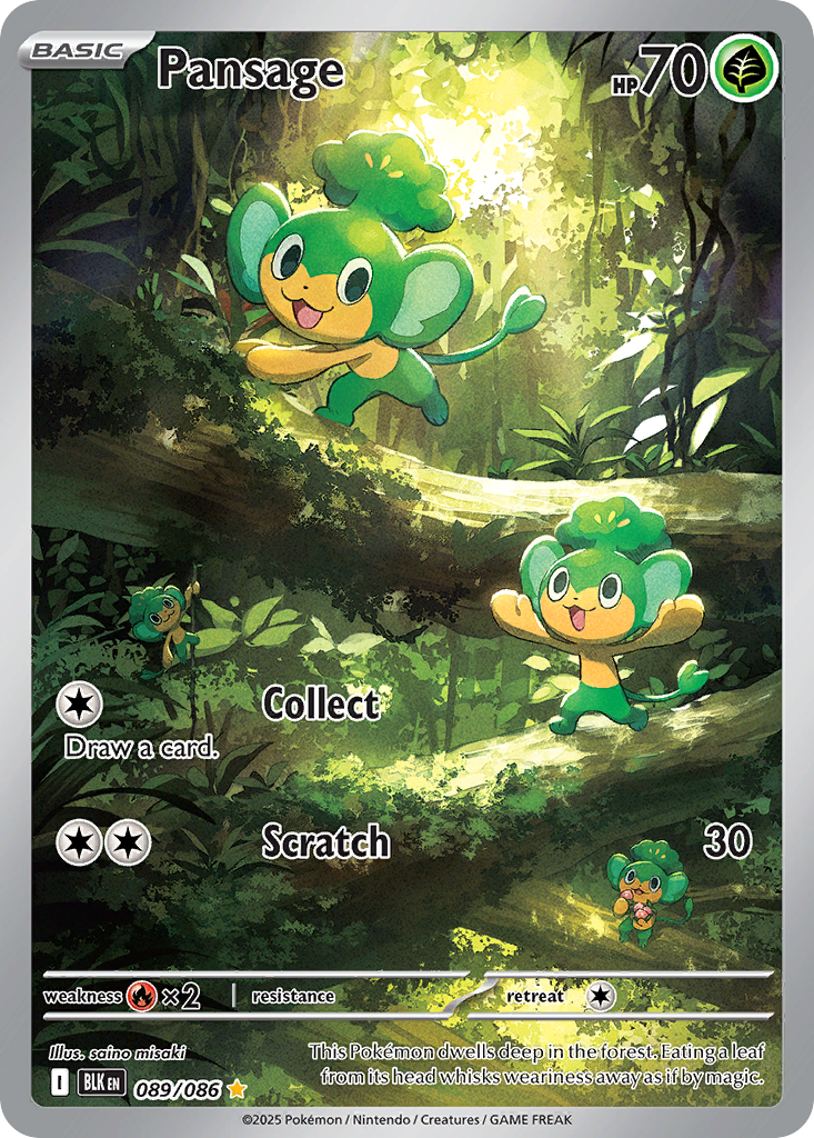 Pansage  - 089/086