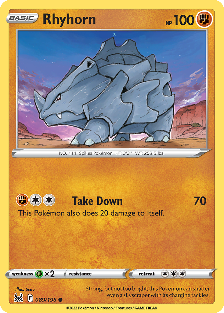 Rhyhorn - 089/196