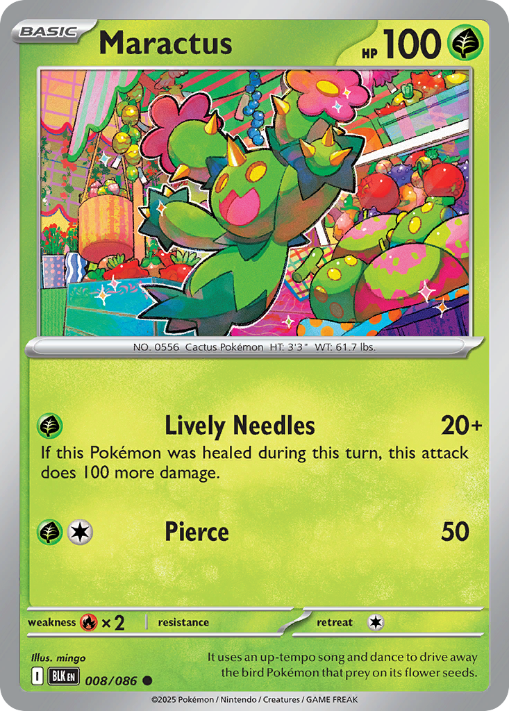 Maractus (Poke Ball Pattern) - 008/086