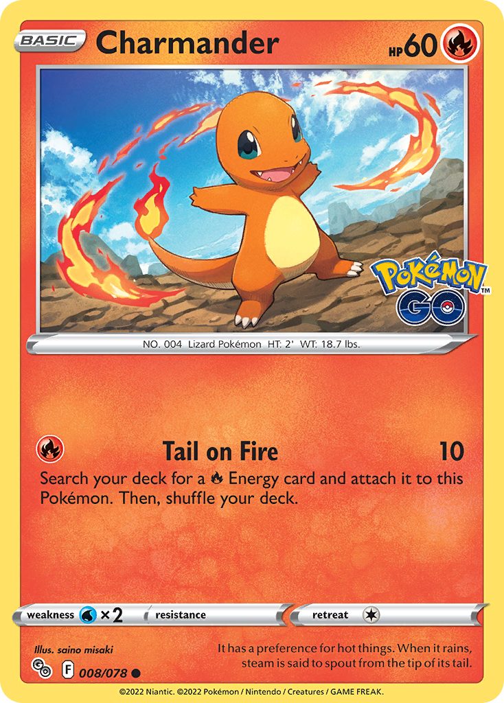 Charmander - 008/078 - Reverse Holofoil