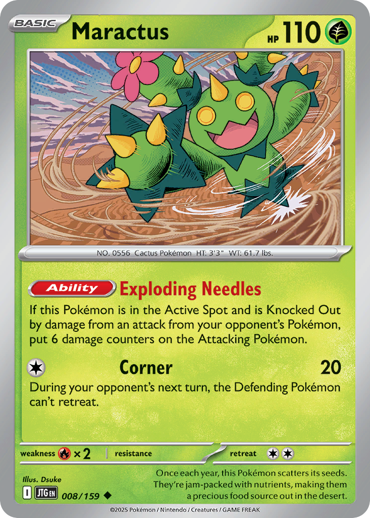 Maractus  - 008/159 - Reverse Holofoil