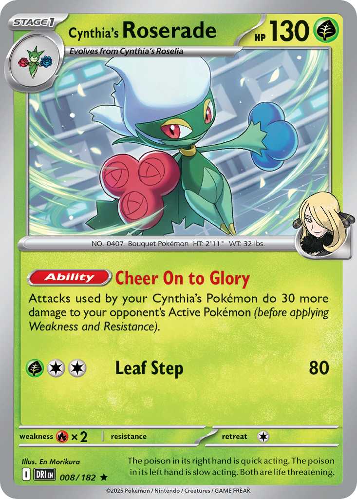 Cynthia's Roserade - 008/182