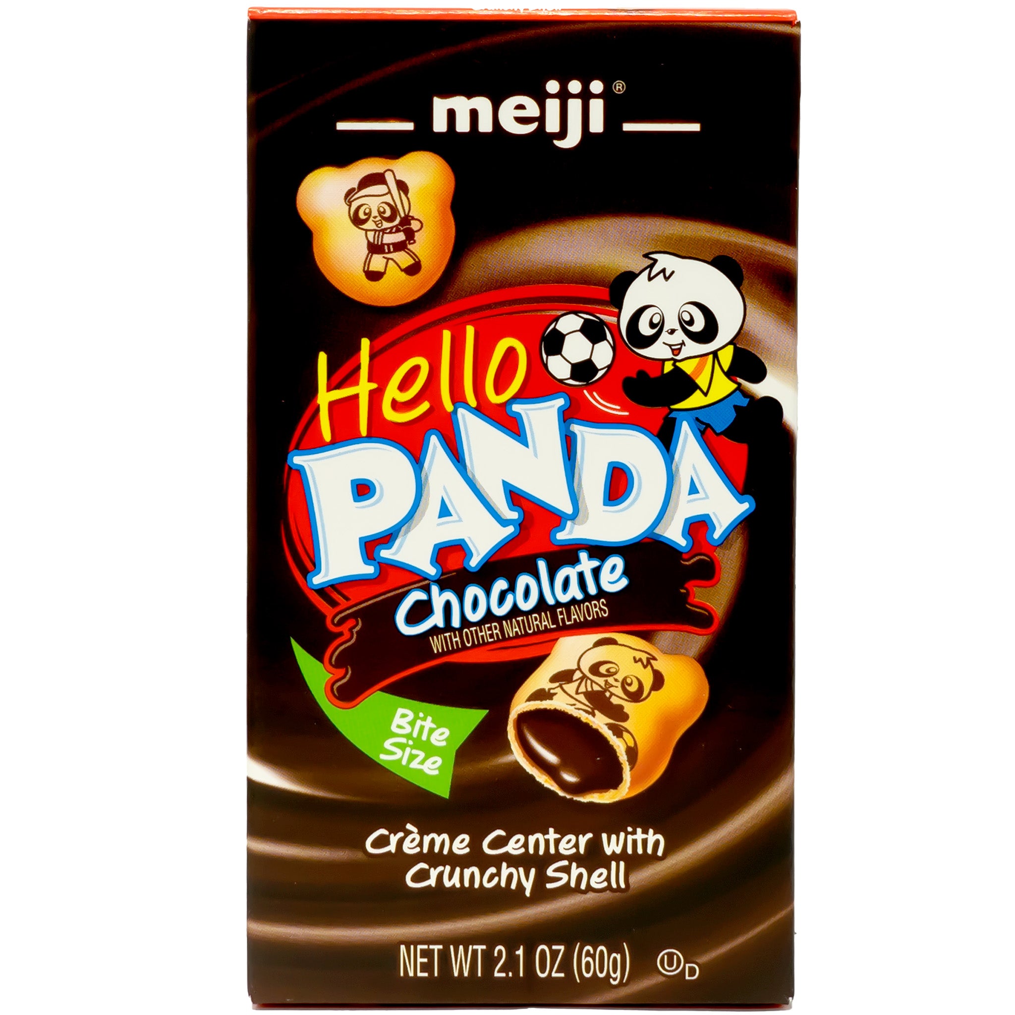 MEIJI Hello Panda Cookies Filled with Chocolate Cream 60g