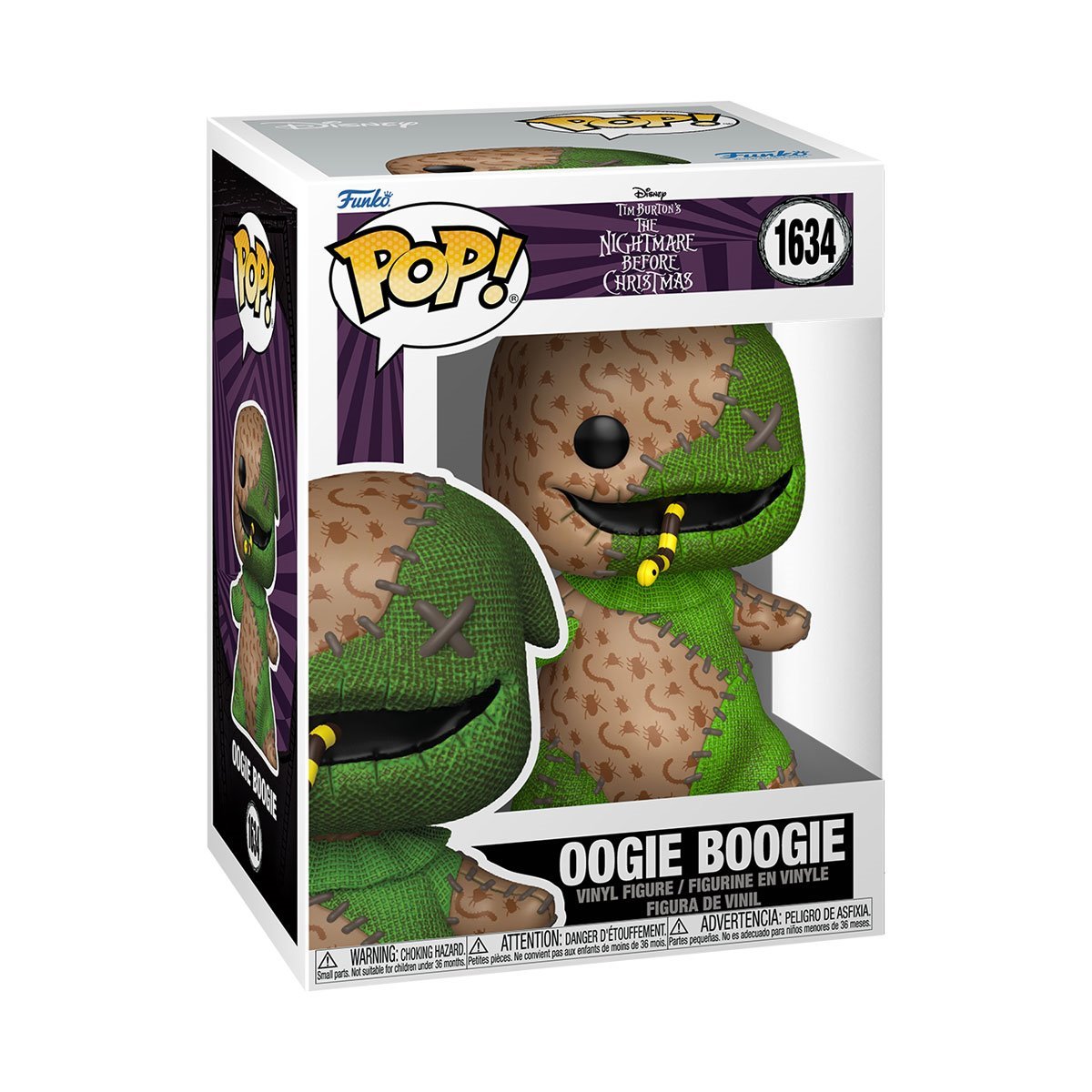 Pop Disney Patchwork Oogie Boogie Figure