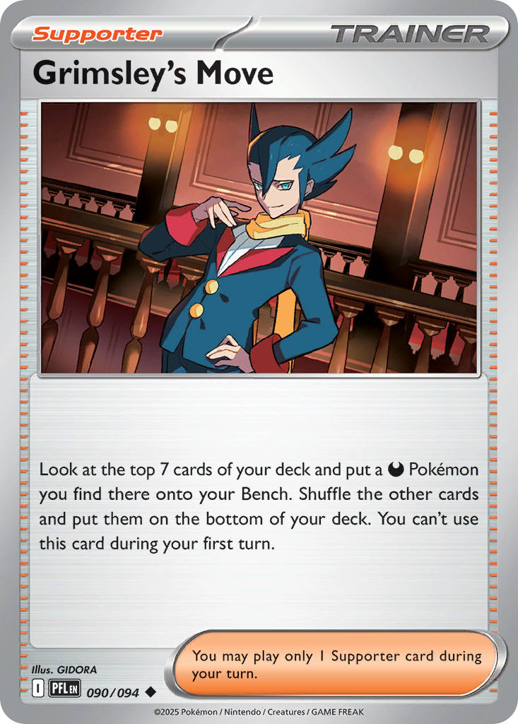 Grimsley's Move - 090/094 - Reverse Holofoil