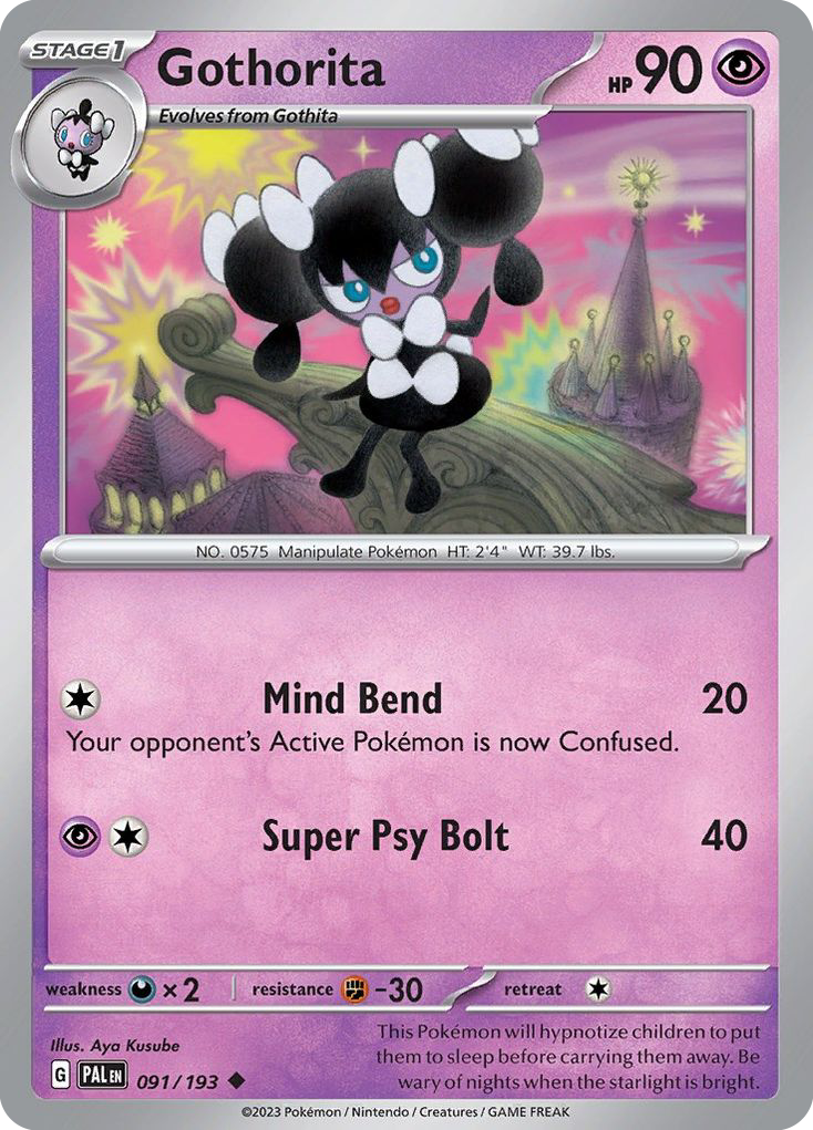 Gothorita  - 091/193 - Reverse Holofoil