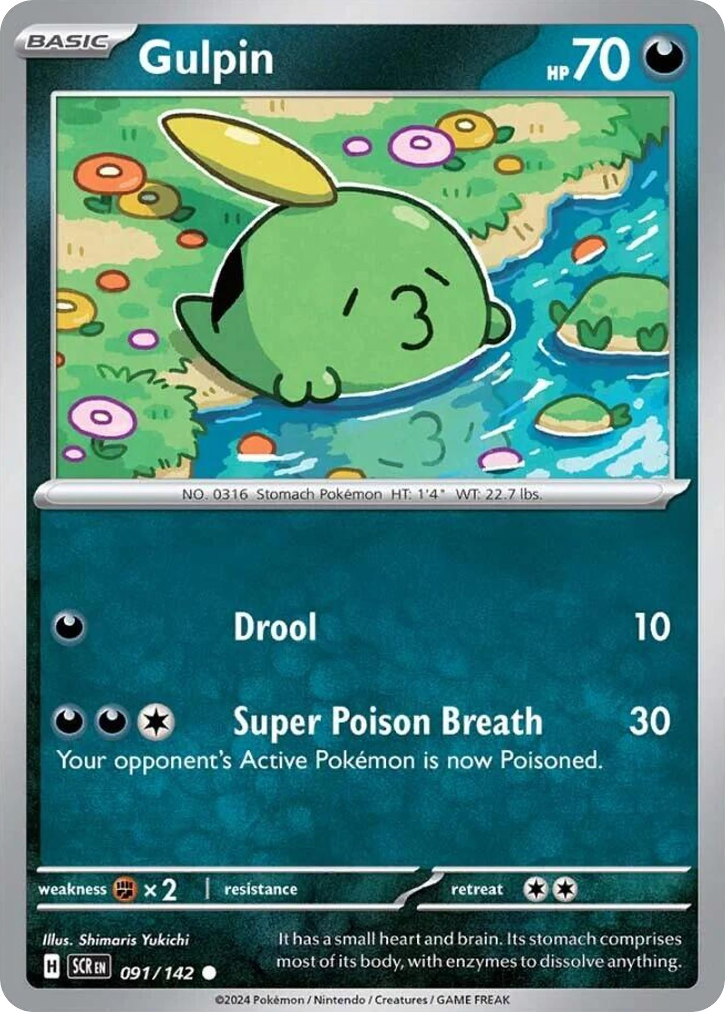 Gulpin  - 091/142