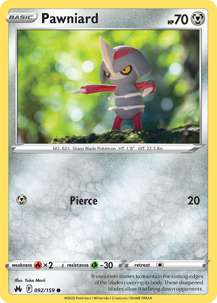 Pawniard (92) - 092/159 - Reverse Holofoil