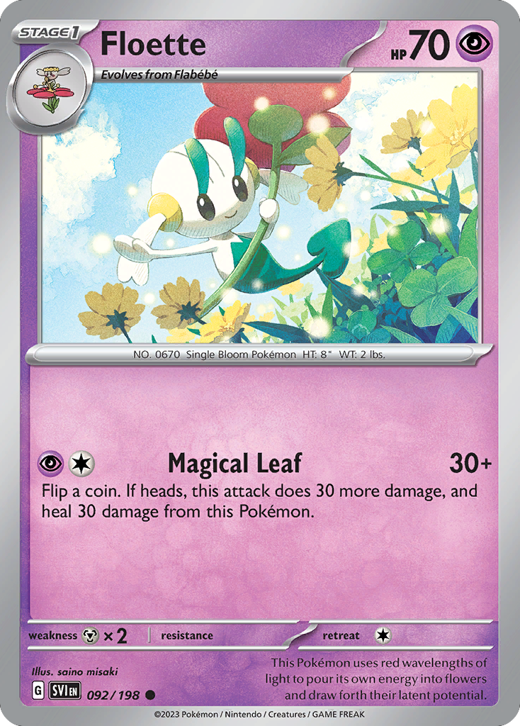 Floette - 092/198 - Reverse Holofoil