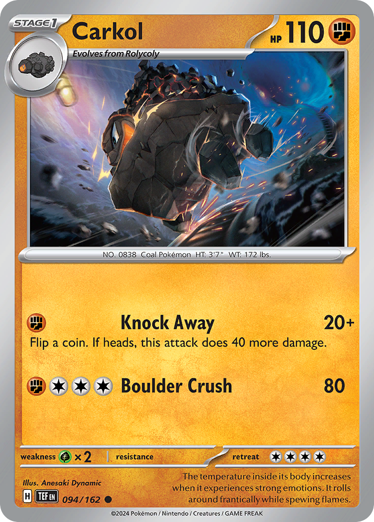 Carkol - 094/162 - Reverse Holofoil
