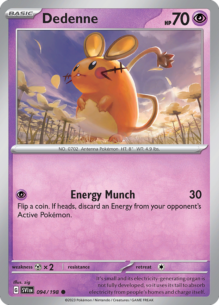 Dedenne  - 094/198 - Reverse Holofoil
