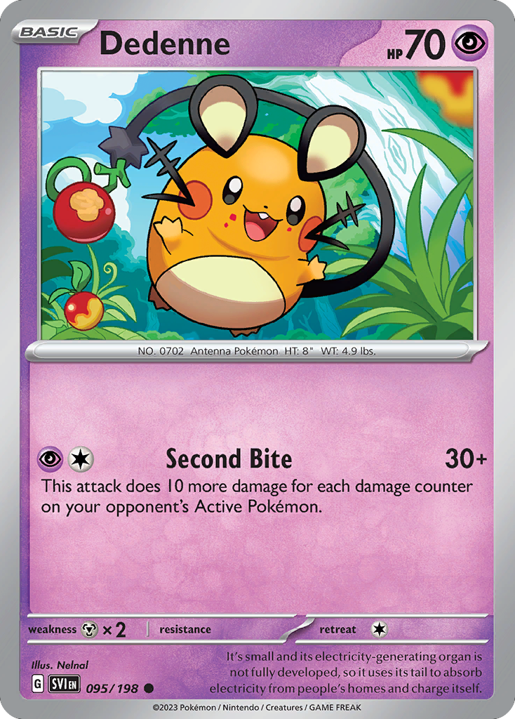 Dedenne  - 095/198 - Reverse Holofoil