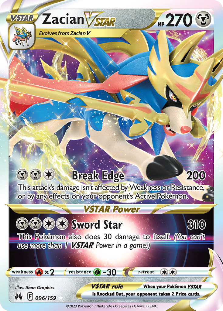 Zacian VSTAR - 096/159