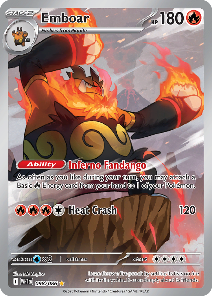 Emboar  - 098/086