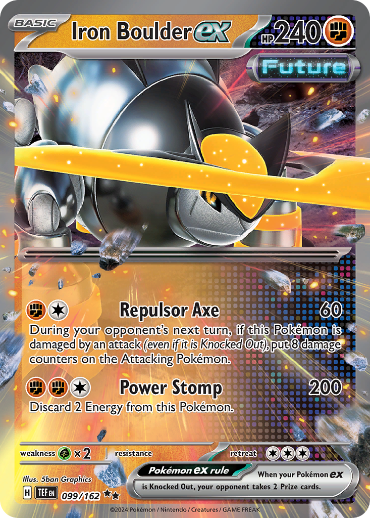 Iron Boulder ex  - 099/162