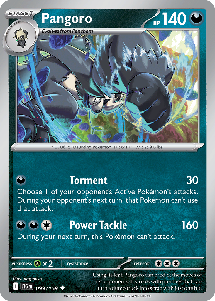 Pangoro - 099/159 - Reverse Holofoil