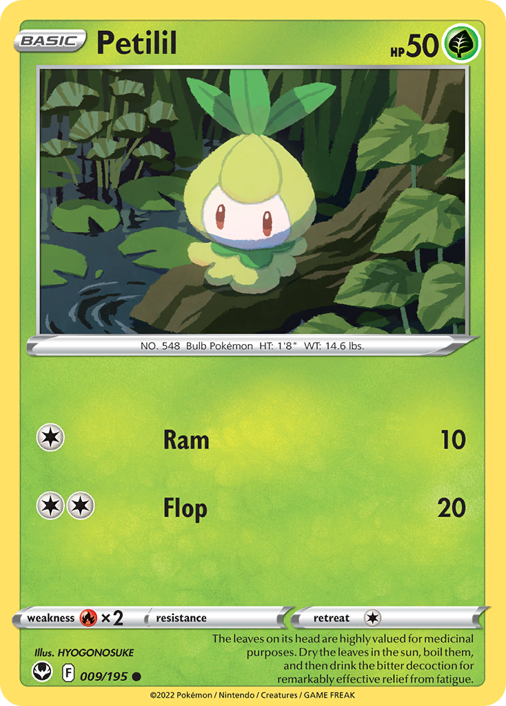 Petilil - 009/195 - Reverse Holofoil