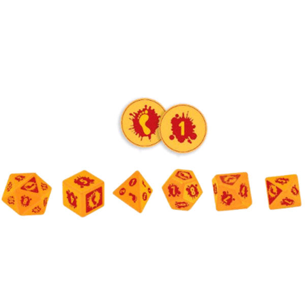 7-Die Set Dungeon Crawler Carl RPG Dice: Smush