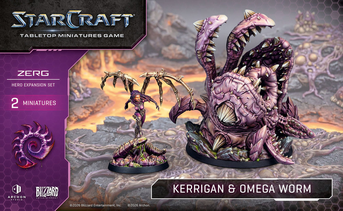 StarCraft TMG: Zerg Hero - Kerrigan & Omega Worm