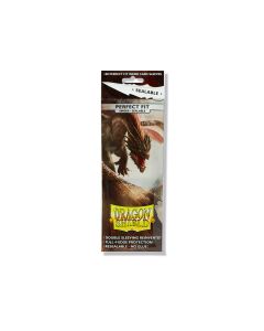 Dragon Shield - Perfect Fit Sleeves - Standard Size Sealable Smoke (100ct)
