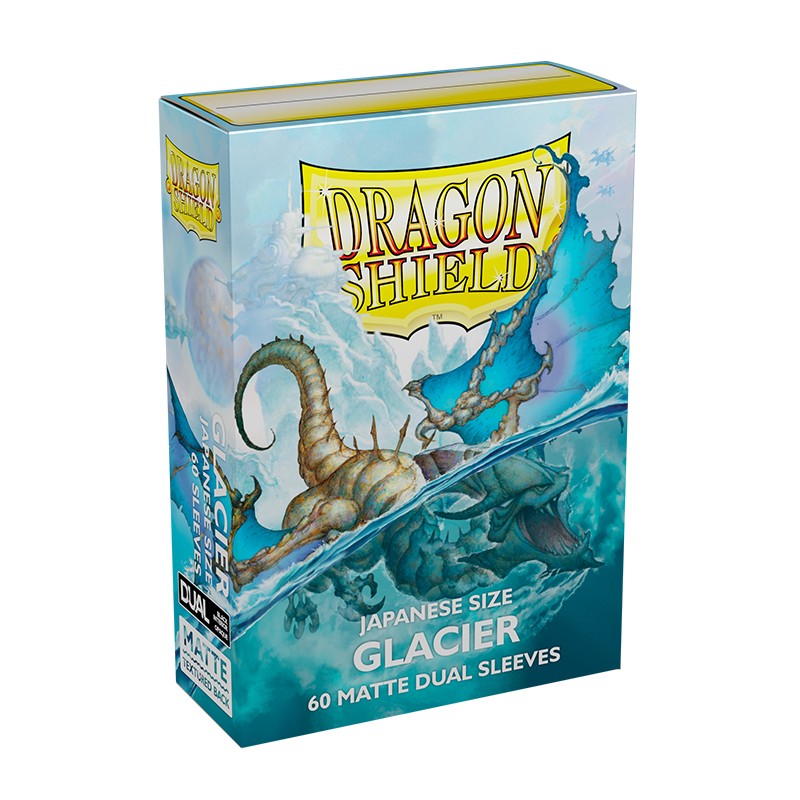 Dragon Shield Sleeves: Japanese Matte Dual - Glacier 60CT