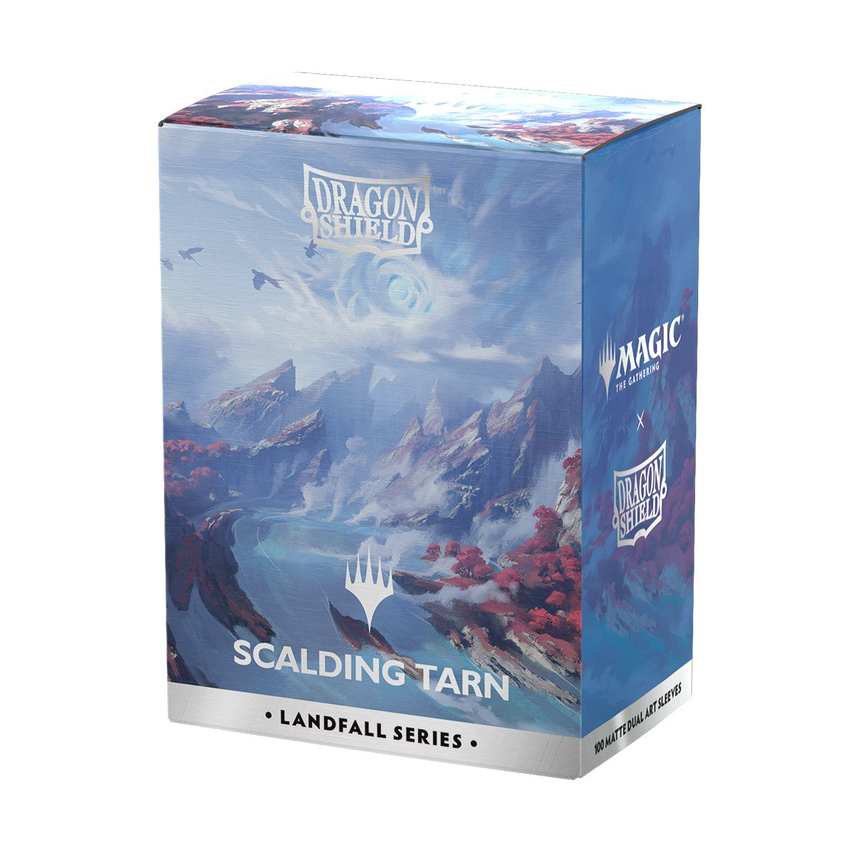 Dragon Shield Sleeves: Standard Dual Matte - Landfall Series Scalding Tarn 100CT