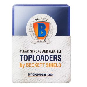 Beckett Shield Supplies - Toploader 35 pt - 25ct