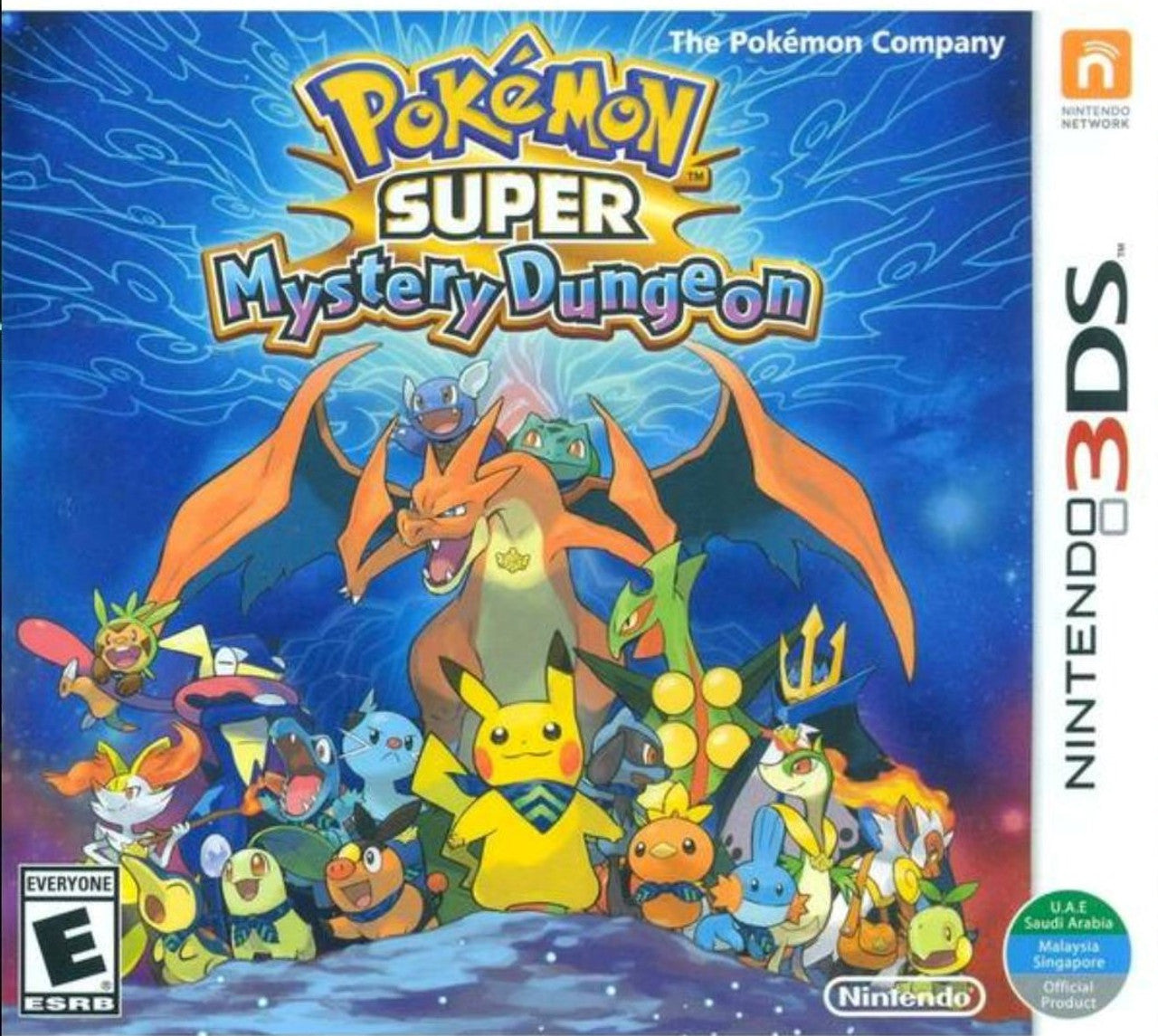 3DS: POKEMON SUPER MYSTERY DUNGEON (World Edition) (OUT OF PRINT)