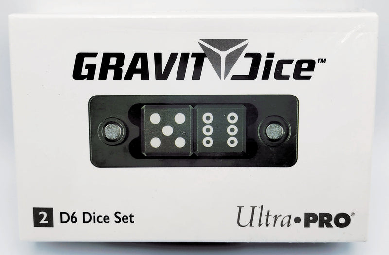 Gravity Dice - 2 Piece D6 Set - Black Forest