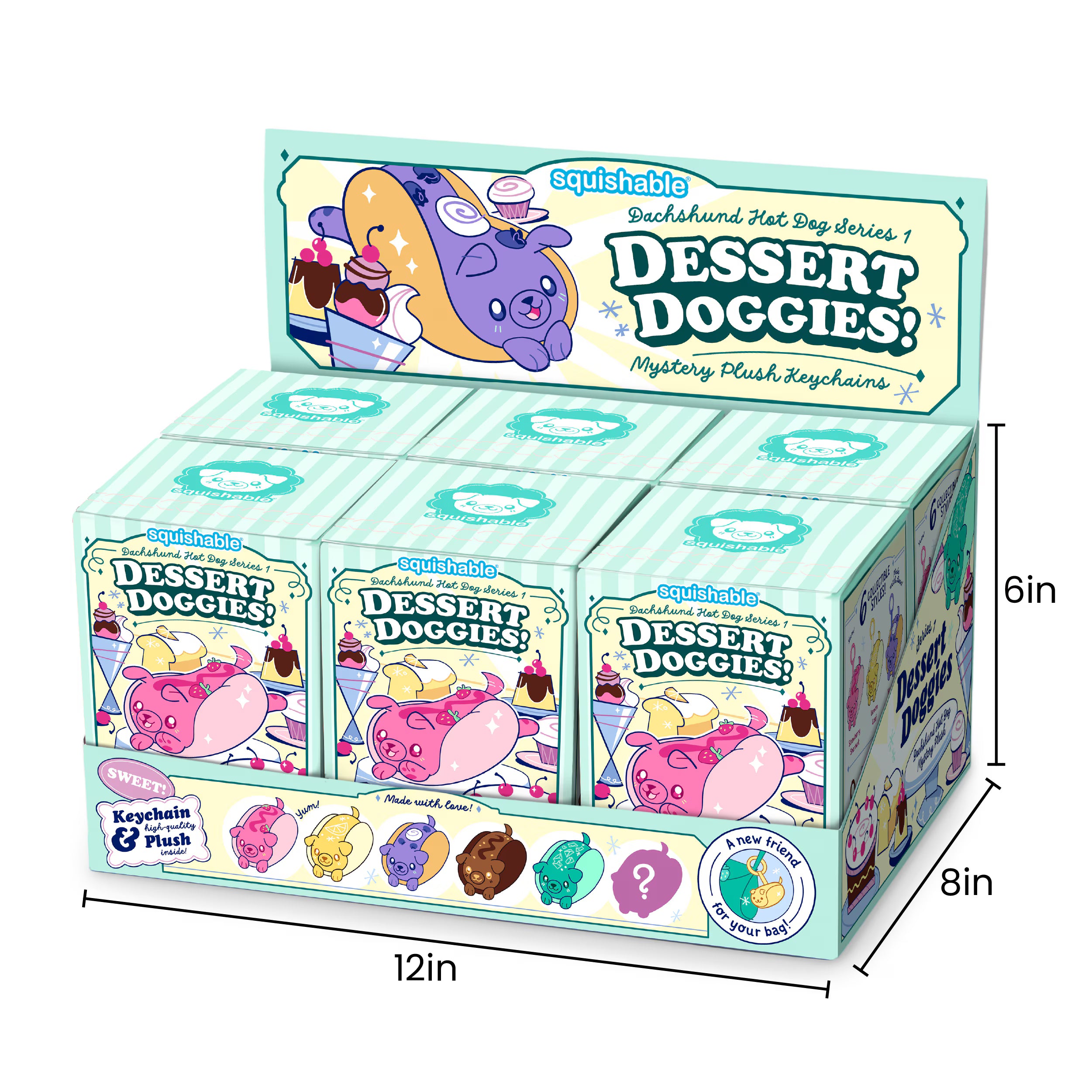 Dachshund Hot Dog Single Blind Box, Series 1