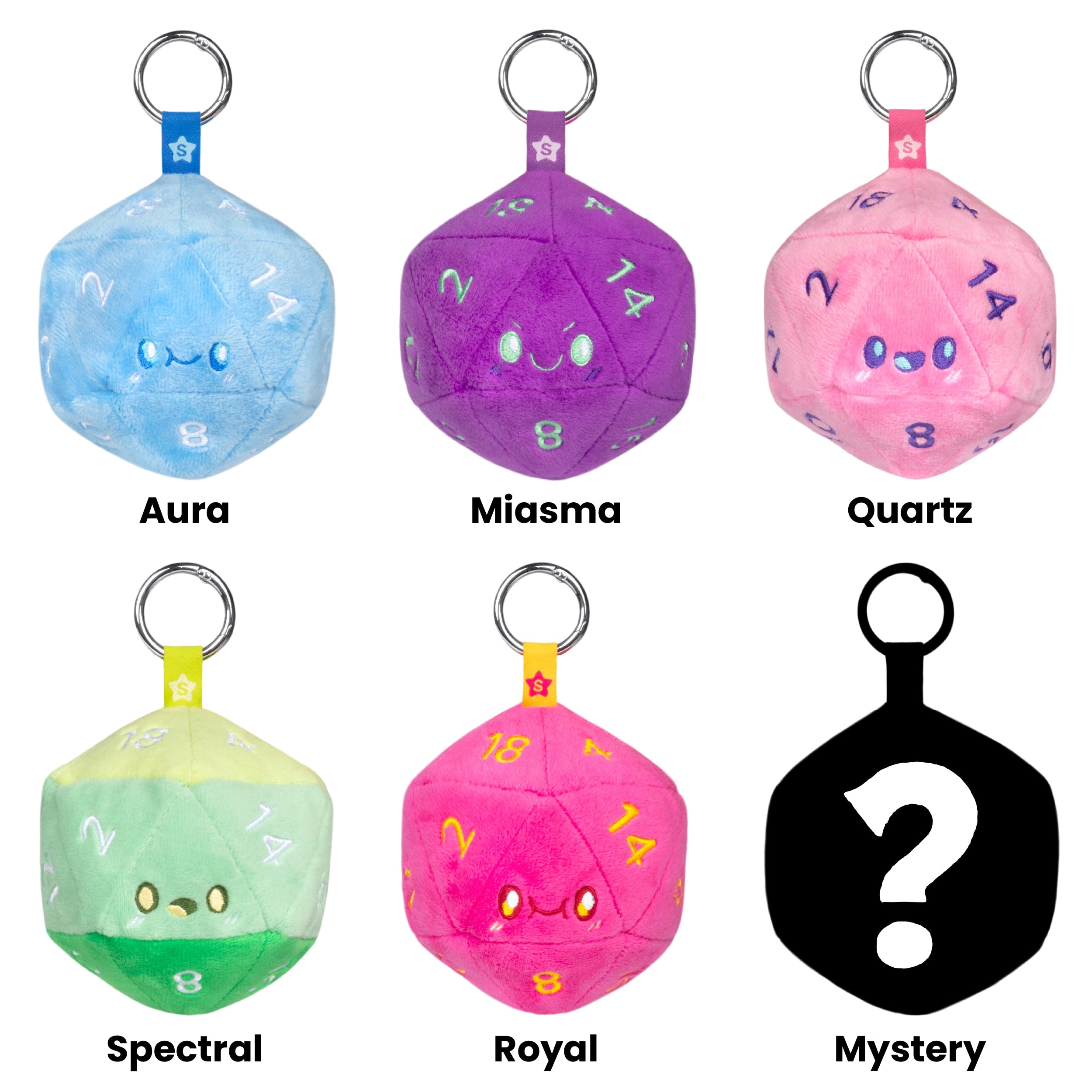 Blind Box Keychain - D20 S1