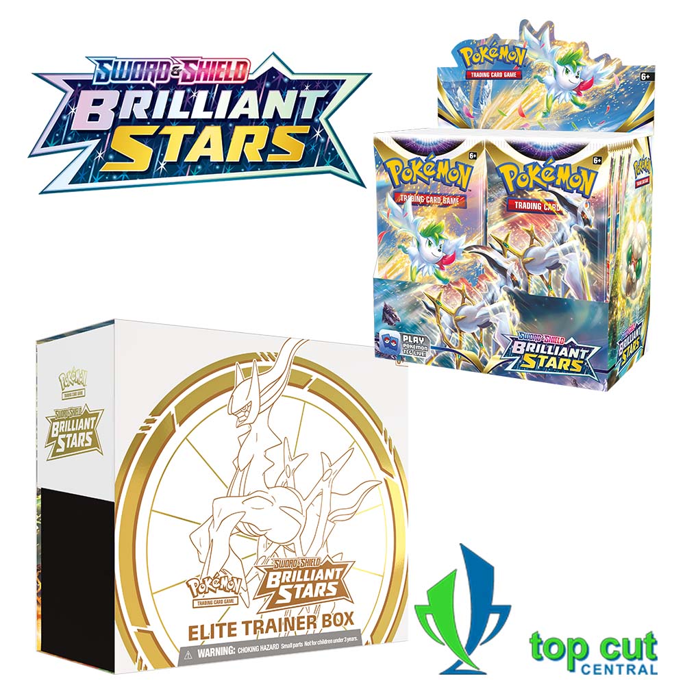 Sword & Shield - Brilliant Stars Booster Box & Elite Trainer Box Bundle