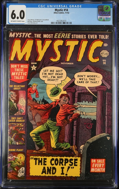 Mystic #14 CGC 6.0