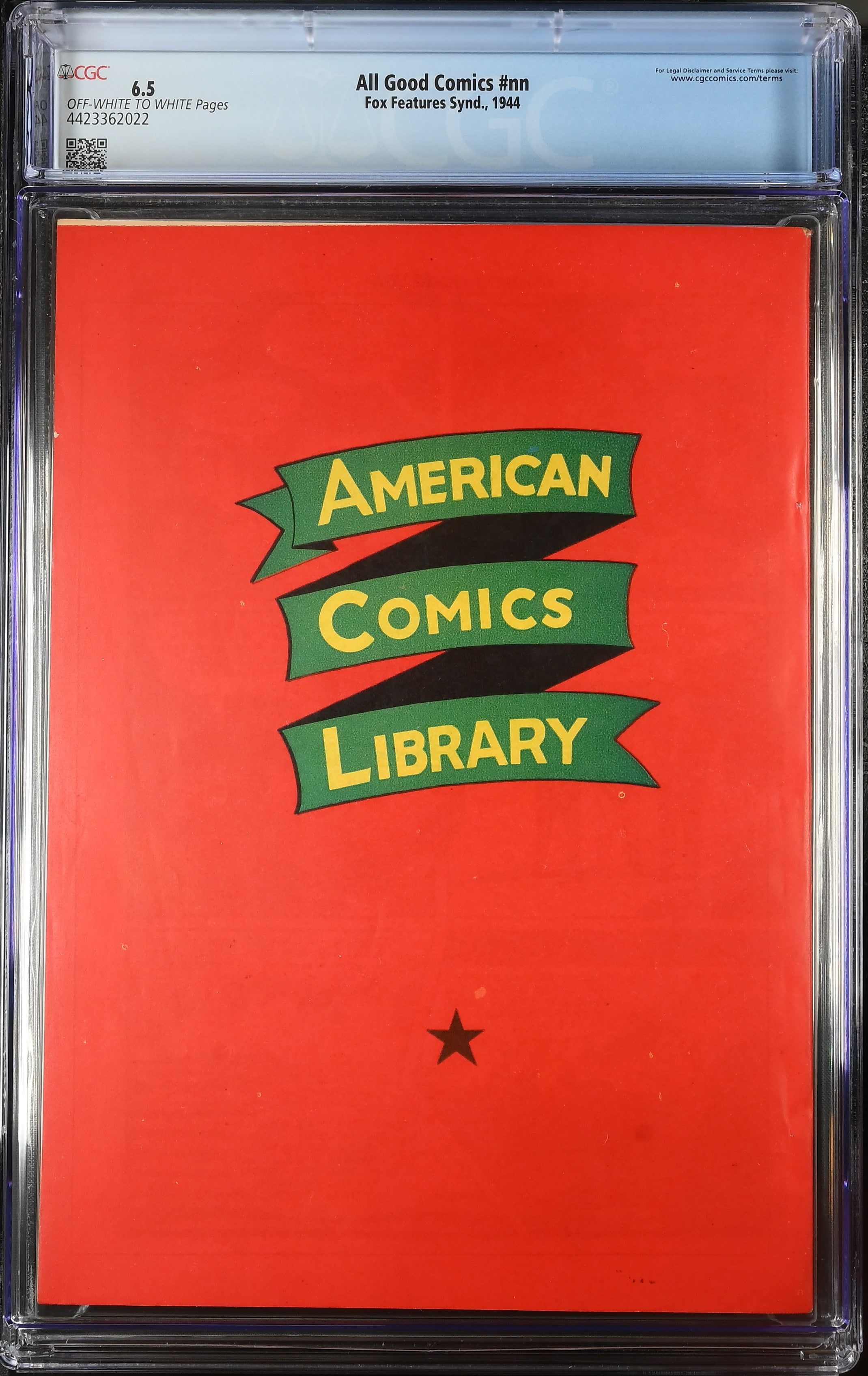 All Good Comics #NN CGC 6.5