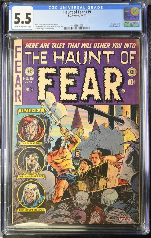 Haunt of Fear #19 CGC 5.5