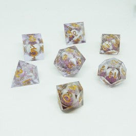 Chronicle RPG Accessories: 7CT Liquid Core - Molten Constellation Dice Set