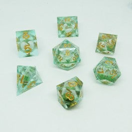 Chronicle RPG Accessories: 7CT Liquid Core - Molten Dragonscale Dice Set