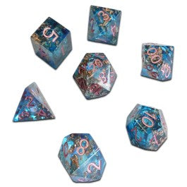 Chronicle RPG Accessories: 7CT Liquid Core - Molten Arcana Dice Set