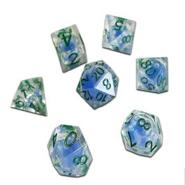 Chronicle RPG Accessories: 7CT Liquid Core - Molten Mana Dice Set